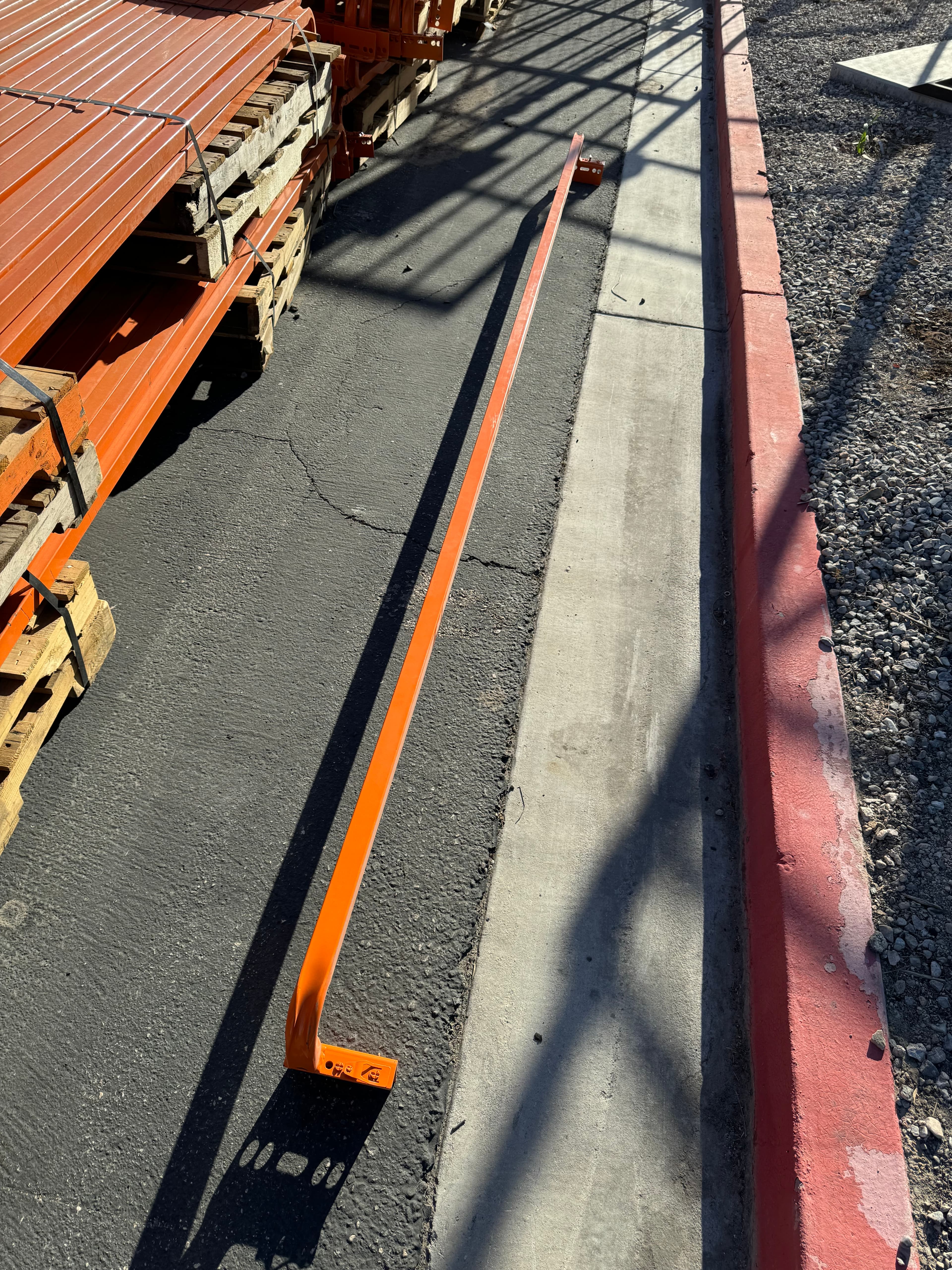 Beam - 144" x 1 1/2" - Teardrop, Back Beam